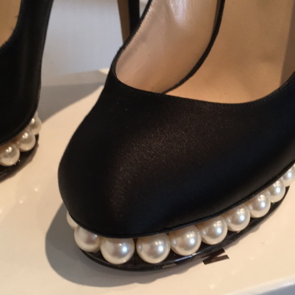 Nicholas Kirkwood black high heels - Picture 2 of 8